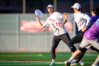 Hybrid vs shame. in semifinals at USAU Club Championships, Canyon Crest High School