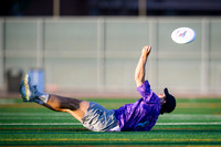 Hybrid vs shame. in semifinals at USAU Club Championships, Canyon Crest High School