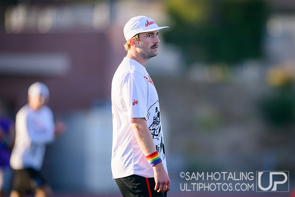 Hybrid vs shame. in semifinals at USAU Club Championships, Canyon Crest High School