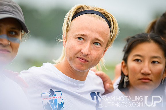 Fury vs Molly Brown in semifinals at USAU Club Championships, Surf Cup Sports Park