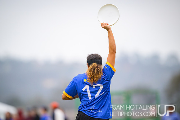 Fury vs Molly Brown in semifinals at USAU Club Championships, Surf Cup Sports Park
