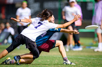 Brute Squad vs Scandal in semifinals at USAU Club Championships, Surf Cup Sports Park