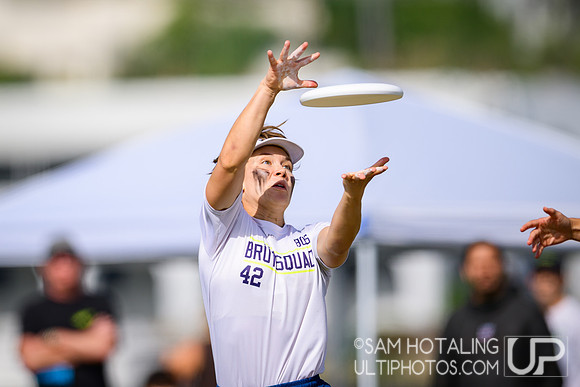Brute Squad vs Scandal in semifinals at USAU Club Championships, Surf Cup Sports Park