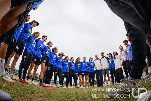 Fury vs Molly Brown in semifinals at USAU Club Championships, Surf Cup Sports Park