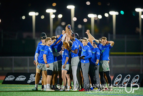 Drag’n Thrust vs XIST in semifinals at USAU Club Championships, Canyon Crest Academy
