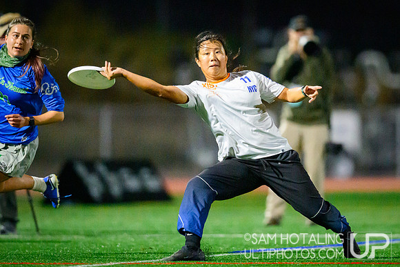 Drag’n Thrust vs XIST in semifinals at USAU Club Championships, Canyon Crest Academy