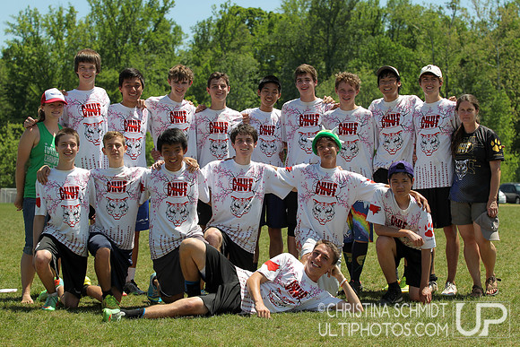 USAU Southern HS Regional Championships 2015 - Saturday