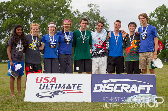 USAU Southern HS Regional Championships 2015 - Sunday