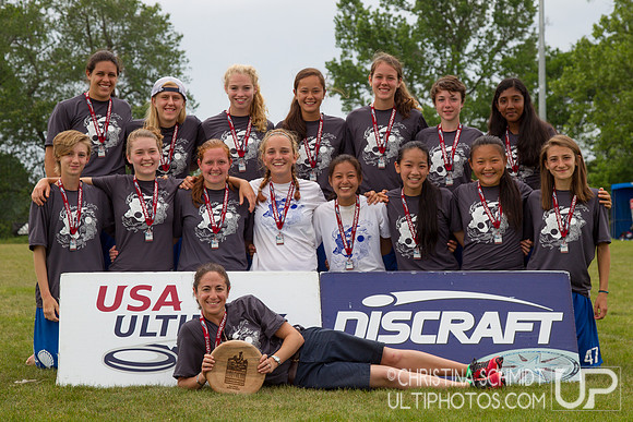 USAU Southern HS Regional Championships 2015 - Sunday