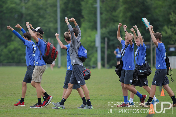 USAU Southern HS Regional Championships 2015 - Sunday