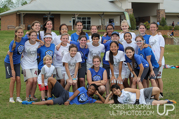 USAU Southern HS Regional Championships 2015 - Sunday
