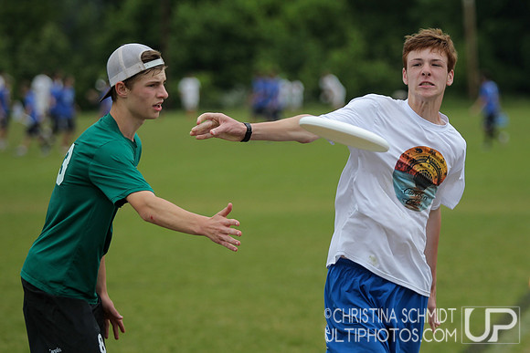 USAU Southern HS Regional Championships 2015 - Sunday