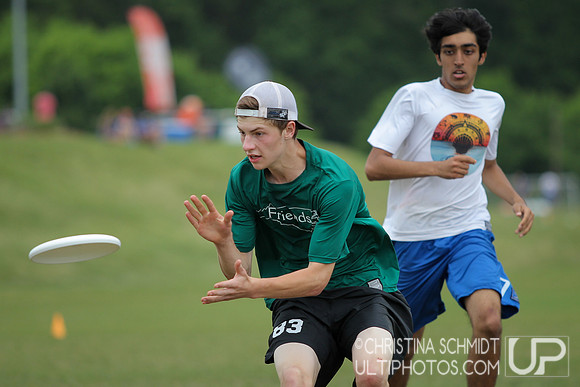 USAU Southern HS Regional Championships 2015 - Sunday
