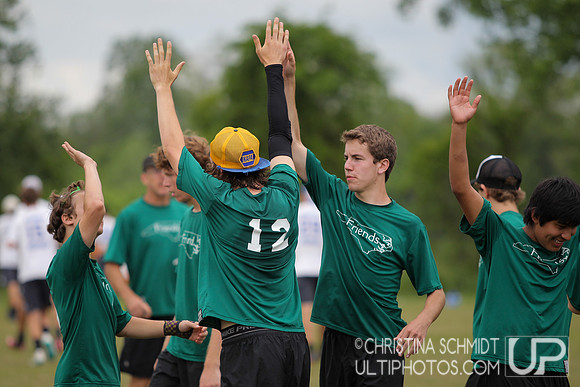 USAU Southern HS Regional Championships 2015 - Sunday