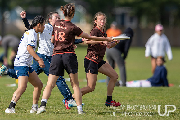 Day 1 of the USA Ultimate D-I College Championships