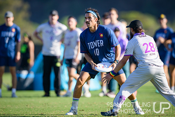 Tower vs Mile High Trash at USAU Club Championships, Surf Cup Sports Park