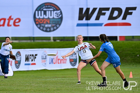 USA vs Italy U20 Women's - WJUC Tuesday Round 3