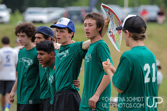 USAU Southern HS Regional Championships 2015 - Sunday