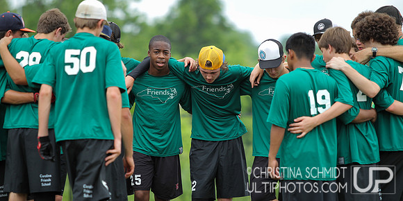 USAU Southern HS Regional Championships 2015 - Sunday