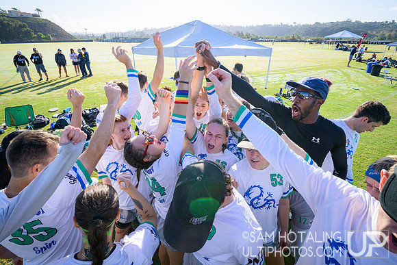 Conspiracy vs Drag’n Thrust at USAU Club Championships, Surf Cup Sports Park