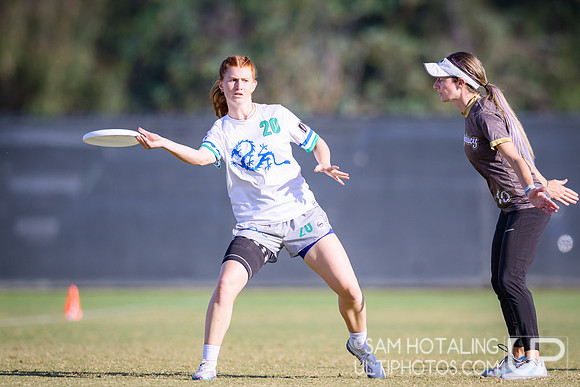 Conspiracy vs Drag’n Thrust at USAU Club Championships, Surf Cup Sports Park