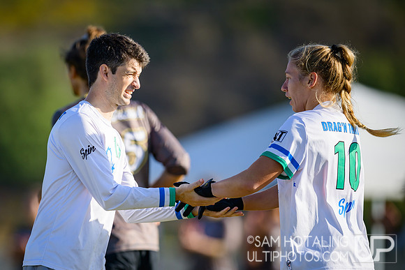 Conspiracy vs Drag’n Thrust at USAU Club Championships, Surf Cup Sports Park