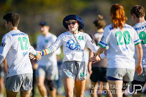Conspiracy vs Drag’n Thrust at USAU Club Championships, Surf Cup Sports Park