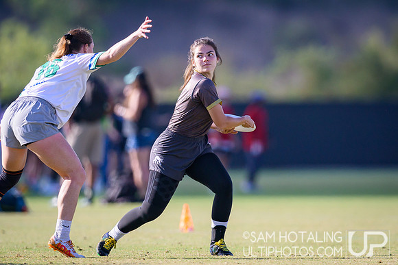 Conspiracy vs Drag’n Thrust at USAU Club Championships, Surf Cup Sports Park