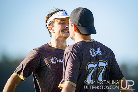 Conspiracy vs Drag’n Thrust at USAU Club Championships, Surf Cup Sports Park