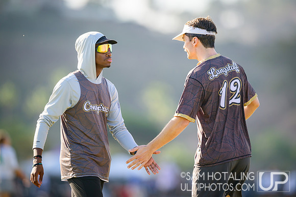 Conspiracy vs Drag’n Thrust at USAU Club Championships, Surf Cup Sports Park