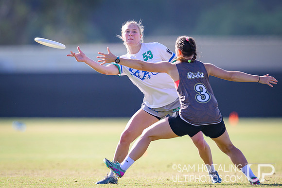 Conspiracy vs Drag’n Thrust at USAU Club Championships, Surf Cup Sports Park