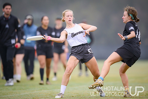 Conspiracy vs Space Force at USAU Club Championships, Surf Cup Sports Park