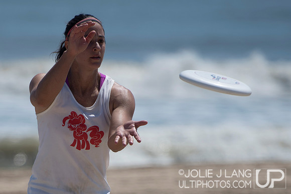 Women's Semis - USAU Beach Nationals 2015