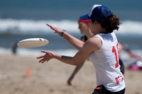 Women's Semis - USAU Beach Nationals 2015