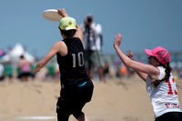 Women's Semis - USAU Beach Nationals 2015