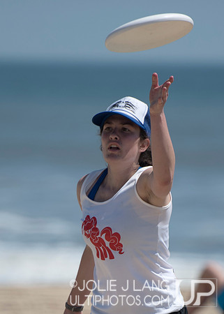 Women's Semis - USAU Beach Nationals 2015
