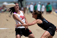 Women's Semis - USAU Beach Nationals 2015