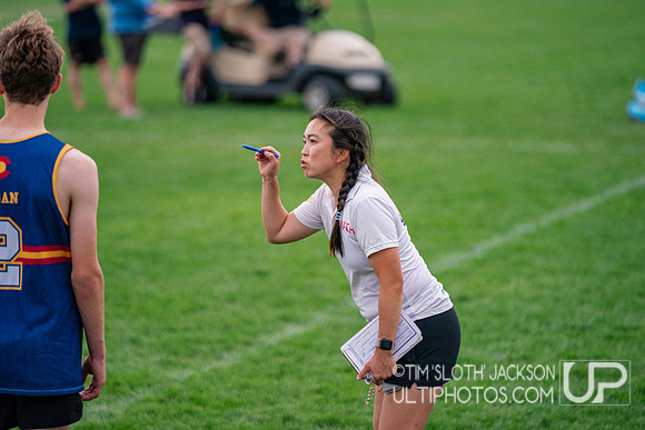Bracket  play at 2024 USAU Youth Club Championship