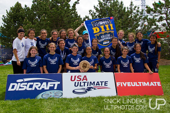 Women's Team Spirit Winner - D-III College Championships