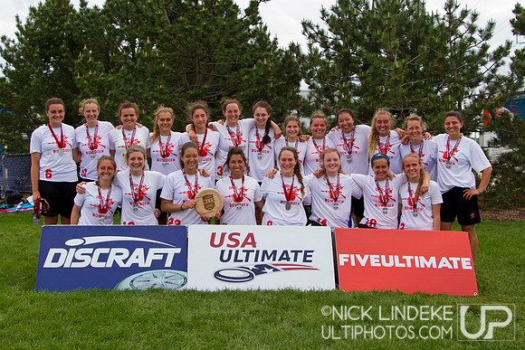 Women's 2nd Place - D-III College Championships