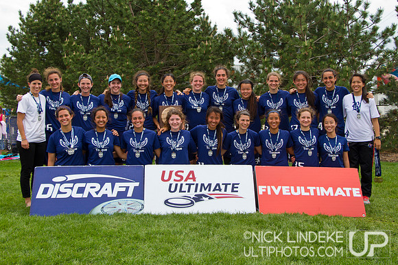 Women's 1st Place - D-III College Championships