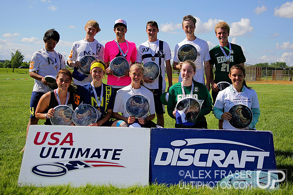 Sunday - 2015 USA Ultimate HS Centrals