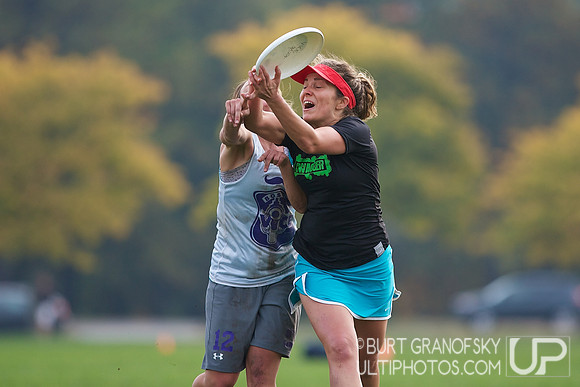 Saturday Action, Women's Division, USAU 2012 Northeast Regionals