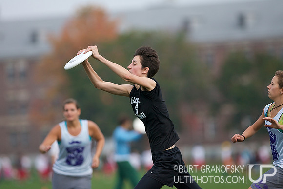 Saturday Action, Women's Division, USAU 2012 Northeast Regionals