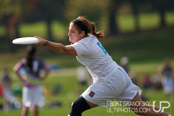 Saturday Action, Women's Division, USAU 2012 Northeast Regionals