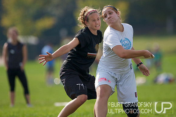 Saturday Action, Women's Division, USAU 2012 Northeast Regionals