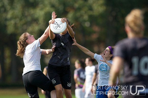 Saturday Action, Women's Division, USAU 2012 Northeast Regionals