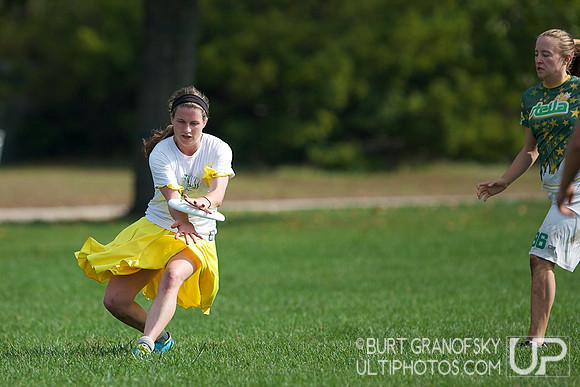 Saturday Action, Women's Division, USAU 2012 Northeast Regionals