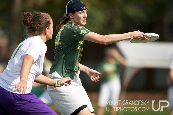 Saturday Action, Women's Division, USAU 2012 Northeast Regionals