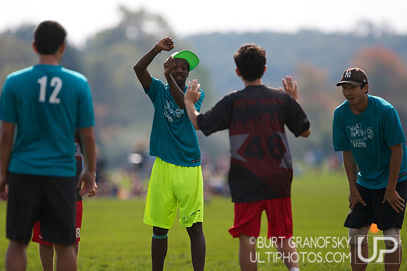 Saturday Action, Mixed Division, USAU 2012 Northeast Regionals